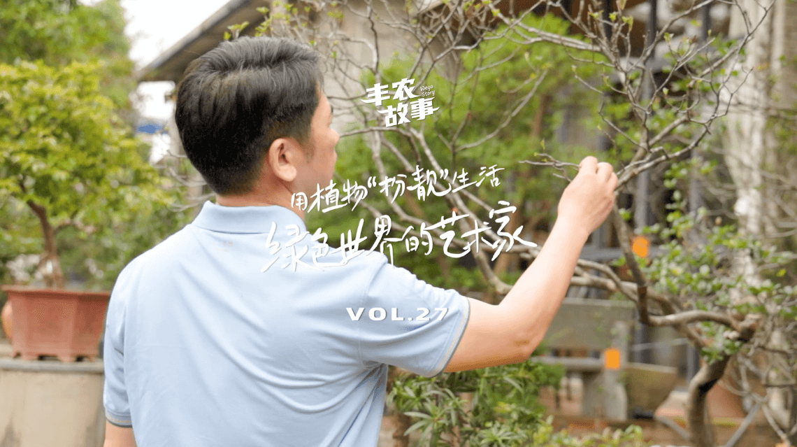 17年，他用一草一木去点亮了一个个家。